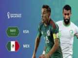 خلاصه بازی عربستان ۱-۲ مکزیک | جام جهانی ۲۰۲۲