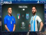 بازی فیفا 23 فرانسه و مراکش FiFa23