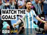 فینال جام جهانی 2022 | گل اول آرژانتین به فرانسه - لیونل مسی