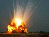 انفجار انبار تسلیحات آمریکایی در اربیل/