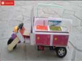 ساخت کامیون باربر با جعبه کبریت/ ایده های خلاقانه با جعبه کبریت