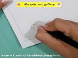نقاشی ساده و زیبا برای شب یلدا