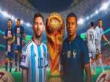 کارتون بازی آرژانتین و فرانسه| فینال جام جهانی ۲۰۲۲ قطر