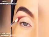 ایده میکاپ خط چشم کیوت