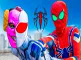 تیم مرد عنکبوتی و مهارت ابر شرور جدید ، نبرد مرد عنکبوتی در واقعیت