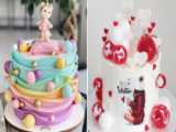 آموزش تزیین کیک:: ایده برای کیک و دسر:: تزیین کیک تولد