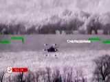 شکار تانک اوکراینی توسط بالگرد روسی