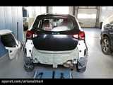 آموزش تعمیر خودرو - جدا سازی سپر عقب- هیوندای سانتافه