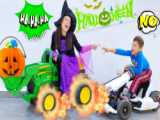 کارتون بلیز و ماشین های هیولا - بلیز در هالووین - برنامه کودک
