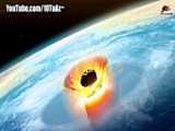 لحظه ترسناک برخورد شهاب سنگ چلیابینسک به اتمسفر زمین