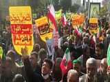 حضور دشمن شکن  مردم قم در راهپیمایی ۲۲ بهمن