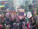 حضور باشکوه مردم بمپور در راهپیمایی ۲۲ بهمن
