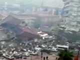 فیلم هلوناک تخریب ناگهانی ساختمان ترکیه زلزله