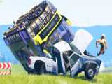 حوادث تصادف ماشین ها در بازی گیم پلی - تصادفات در ماشین بازی