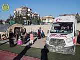 برپایی بیمارستان سیار ۵۰ تختخوابی نیروی زمینی در ترکیه