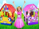 برنامه کودک دانا و دنی - اتوبوس های چهار رنگ - بانوان سرگرمی کودک