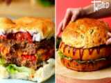 ترفند آشپزی  : بسته بندی گوشت چرخ کرده به شکل همبرگر/همبرگر خانگی/همبرگر خوشمزه