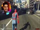 جی تی ای اما جنگ مرد عنکبوتی و هیتمن !! GTA V