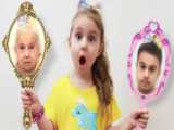 برنامه کودک ملینا - داستان قبل از خواب در مورد آینه جادویی - سرگرمی کودک