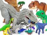 اسباب بازی های کودکانه - دایناسور بد در مقابل دایناسور خوب