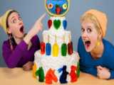 چالش غذایی - دکور خنده دار کیک ها - بانوان سرگرمی تفریحی