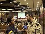 مصاحبه با سرباز در جشنواره جوان سرباز ستاد کل نیرو های مسلح - 4