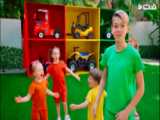 برنامه کودک وانیا مانیا - بازی با استخر بلوک های رنگی