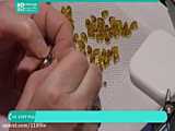 آموزش ساخت زیورآلات مهره ای | زیورآلات دست ساز با مهره ( ساخت گوشواره لاکچری )