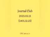 Journal Club    2023.01.23(1401.11.03)