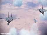 شبیه سازی درگیری نیروی هوایی ایران با هواپیماهای ناتو و عربی در بازی DCS WORLD