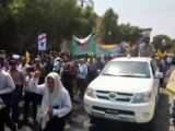 حضور بی نظیر مردم شهرستان ملارد در راهپیمایی روز جهانی قدس ۱۴۰۲