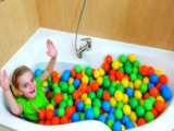 برنامه کودک آنابلا - بازی با توپ های رنگی - سرگرمی کودک