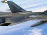 ویدیویی پربازدید از جنگنده نسل پنجم آمریکایی F/A-22