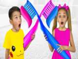 سرگرمی کودک - برنامه کودک ساشا - ساشا و تعمیر خانه های رنگی - تفریحی