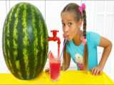 برنامه کودک سوفیا | سوفیا و مکس آب هندوانه درست می کنند | بانوان سرگرمی کودک