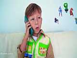 سرگرمی کودک - برنامه کودک سینا - سنیا دزد کوچولو شد-تفریحی سرگرمی