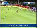 گل اول مس رفسنجان به استقلال (سید مهدی حسینی)
