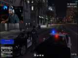 پاترول ماشین پلیس در شهر در جی تی ای وی | gta v | gta 5 | GTA V | جی تی ای
