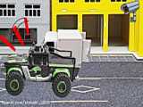 ماشین بازی کودکانه - ماشین پلیس برای نجات کامیون دست به کار می شود- برنامه کودک