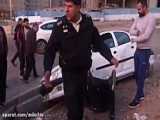 دستگیری سارق خودرو در خیابان چیتگر