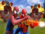 ابرقهرمانان در دنیای واقعی - تیم مرد عنکبوتی نبرد سخت - سرگرمی تفریحی
