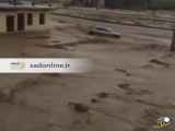 سیل یک شهر اردبیل را با خود برد