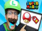 چالش قارچ خور - Super Mario - ماریو به سفر می رود -سرگرمی تفریحی