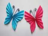 ساخت پروانه های اوریگامی با کاغذ | کاردستی برای کودکان | اوریگامی پروانه