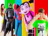 برنامه کودک آدریانا - مرد عنکبوتی و آدریانا چالش ماشین-برنامه کودک کارتون کیدزشو
