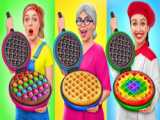 تفریحی و سرگرمی چالش خنده دار غذایی