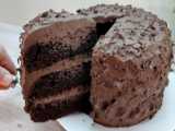 طرز تهیه کیک شکلاتی خانگی::کیک خانگی جدید