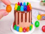 مینی کیک نعنایی - کیک شکلاتی مینیاتوری Oreo Mint - کیک و شیرینی مینیاتوری