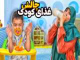 غذا خوردن جوجه ها ی خوشگل محلی