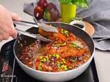 لذت آشپزی | روش تهیه خوراک سینه مرغ در منزل
